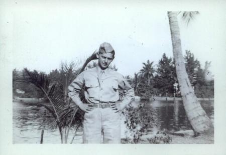 Basic Training in Miami Beach, FL  Dec. 16, 1942